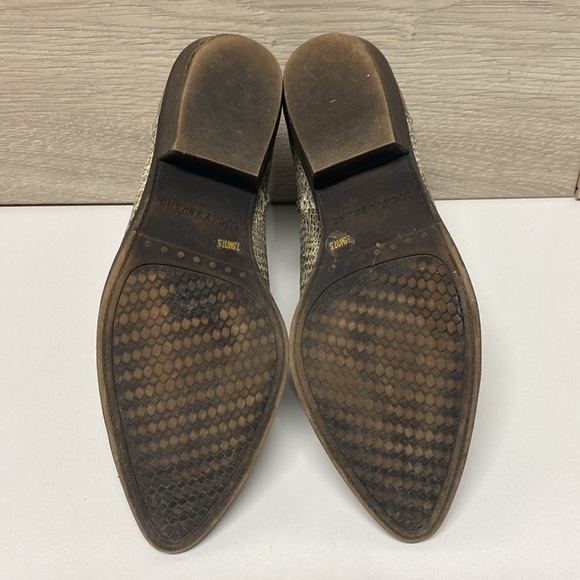 Lucky Brand Snake-Embossed Leather Ankle Boot - Picture 7 of 10